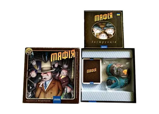 Настольная игра Granna Мафия (укр.) (80841) - фото 3