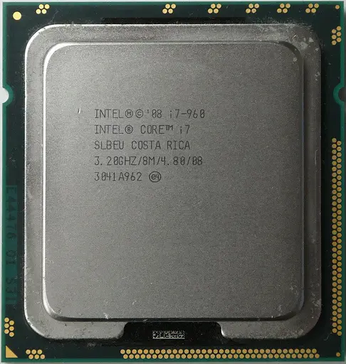 Процессор Intel Core i7 960 3.2-3.46 GHz, LGA1366 130W Б/У