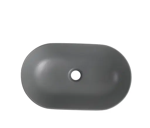 Умивальник накладний Mixxus Premium Ellipse-0109 500x300x140 мм MP6653, Графит - фото 9