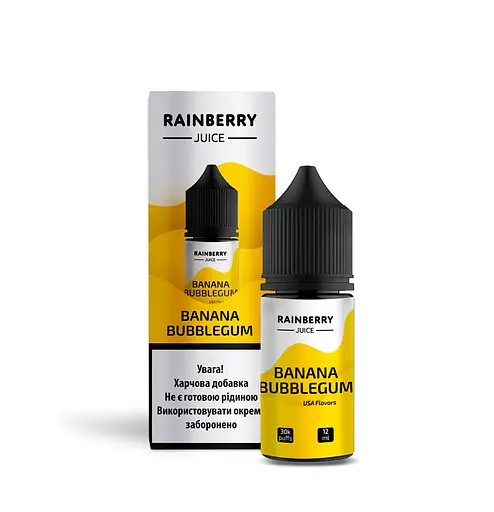 Набор компонентов для самозамеса солевой заправки Flavorlab Rainberry Juice 30 мл Banana Bubblegum Банан Жвачка, 0-50 мг (17680)