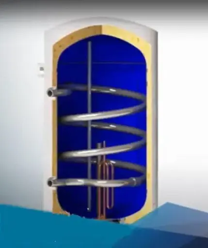 Бойлер комбинированный водонагреватель Termopan Combi Left TP-CBL 80 со змеевиком и ТЭНом - фото 2