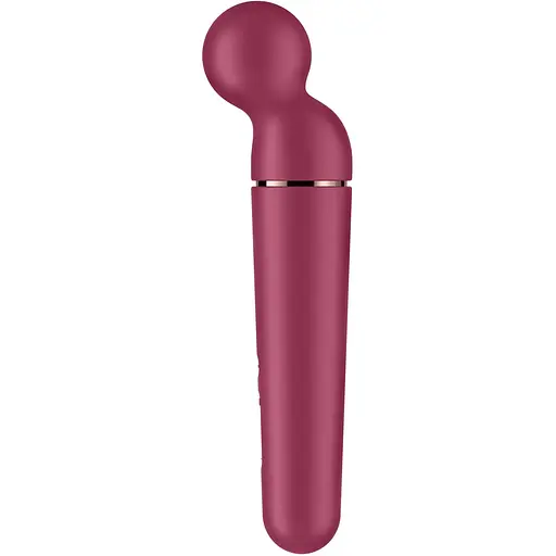 Вібромасажер Satisfyer Planet Wand-er 30.4 см бордовий