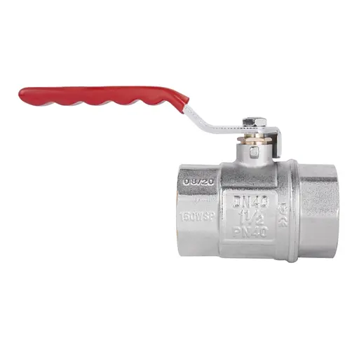 Кран шаровый SD Plus 1" 1/2 ВР для воды (рычаг) SD600NW40PN40 - фото 3