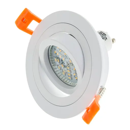 Світильник врізний поворотний Brille HDL-DT 108/1 MR16 WH 36-246 - фото 5