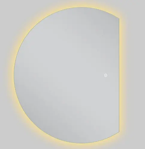 Дзеркало Mixxus Premium TOPPER MS01-90x70-REVERSE (LED Touch, Anti-fog (3-6,5kK)) (MP6632) - фото 4