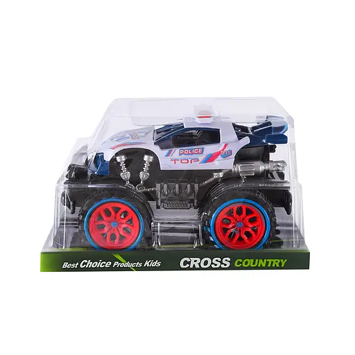 Игрушка машина инерции. арт 6989-A11 4 цвета, слюда 19,6*13,7*12см (6966450110109) Белый - фото 2