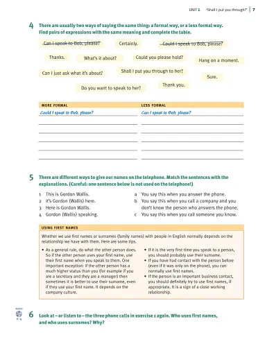 English for Telephoning - фото 5