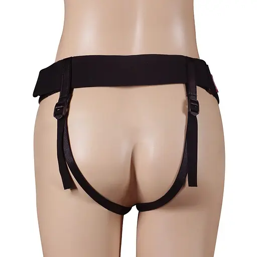 Страпон полый LoveToy Unisex Hollow Strap-On Rodeo G 20.3 см телесный - фото 4