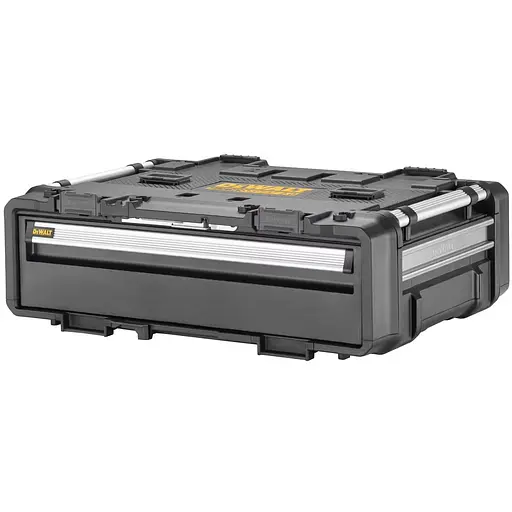 Ящик DeWalt Toughsystem 2.0 DXL з шухлядою, знімними перегородками та бічними шинами (DWST08510-1) - фото 3
