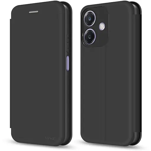 Чехол-книга Make Oppo A3/A3X Flip Black