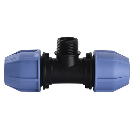 Трійник ПНД Vsplast 40x1x40 '' ЗР 3003 - фото 1