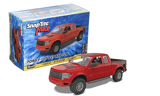 Конструктор Revell 1/25 автомобіль 2013 Ford Raptor Snap Tite червоний 11233
