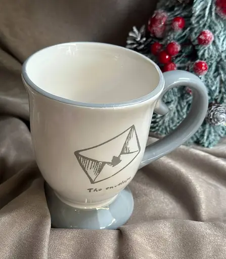 Кружка Lefard 858-0034 Новогодняя керамическая 600 мл Белая - фото 2