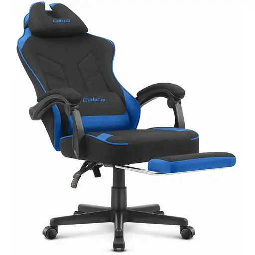 Крісло Cabro C504 Black-Blue (тканина) - фото 3