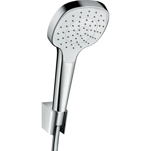 Душевой гарнитур Hansgrohe Croma Select E 1jet Porter 160 белый/хром 26412400, Хром - фото 1