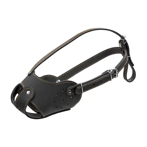 Намордник "CoLLaR" (бультер'єр) чорний - фото 2