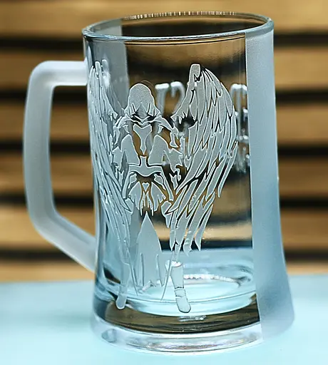 Пивний келих 660 мл Heroes of Might and Magic V подарунок для геймера кухоль з гравіюванням Герої V - фото 6