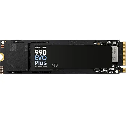SSD-накопитель Samsung 4 ТБ 990 EVO Plus M.2 2280 PCIe 5.0 x2 NVMe V-NAND TLC (MZ-V9S4T0BW) - фото 1