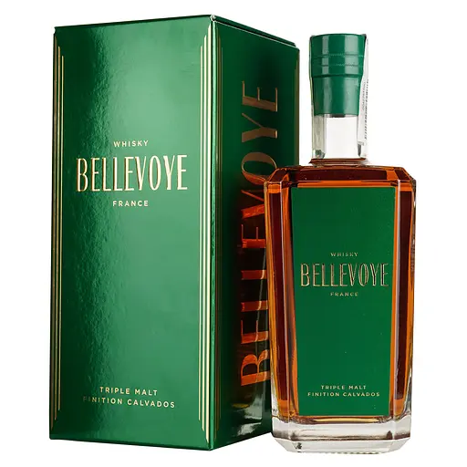 Віскі Bellevoye Green Calvados Finished 43% 0.7 в подарунковій упаковці