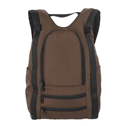 Рюкзак-антивор OOLOO Капля 45х27х14 см, темно-коричневый 2230