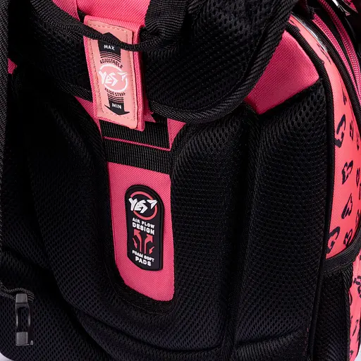 Рюкзак школьный каркасный Yes H-12 Cats - фото 5