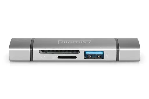 Універсальний кардридер USB-C/USB 3.0 SD/MicroSD DIGITUS70886 - фото 7