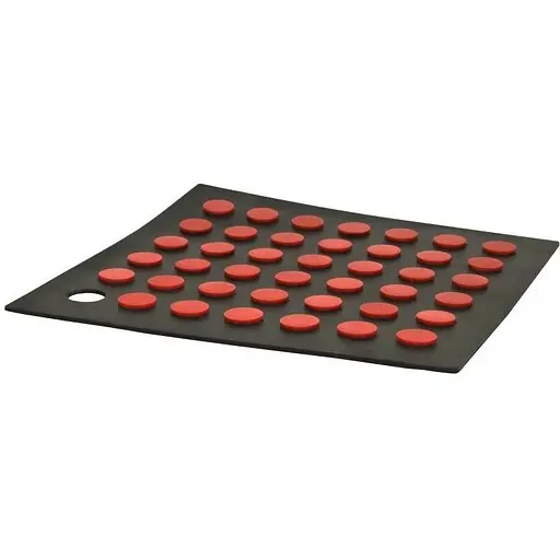 Силіконова підставка під гаряче Lora  17x17cm NRS17BAK