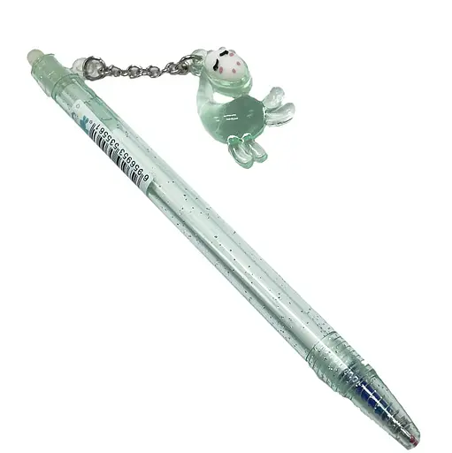 Ручка "Пише-Стирає" Bambi 35015 з підвіскою, синя Зелений - фото 1