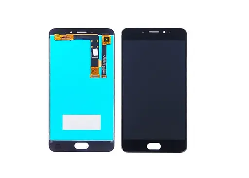 Дисплей для Meizu M3e с черным тачскрином - фото 1