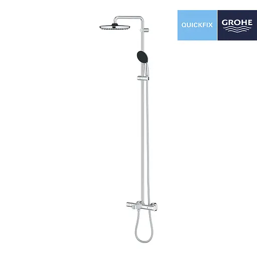 Душова система термостатична Grohe QuickFix Vitalio Start System 250 26988001, Хром - фото 3