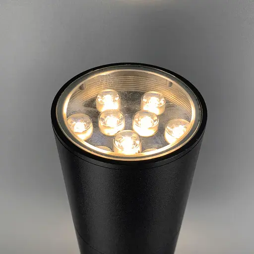 Відкритий фасадний настінний циліндричний світильник 30х11 см Line.F OT 567 - фото 3