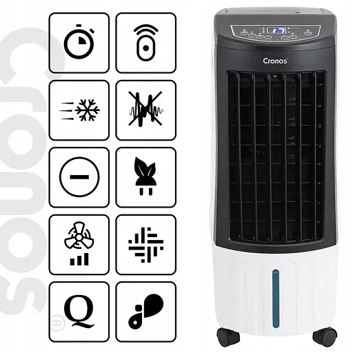 Кондиционер Cronos Frosty LL-19A 12L мобильный переносной - фото 8