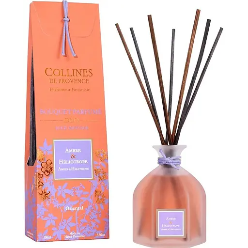 Аромадифузор для дому Collines de Provence Amber & Heliotrope 100 мл