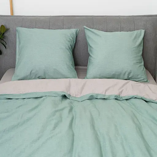 Комплект постільної білизни Viluta євро сатин 7845 - фото 4