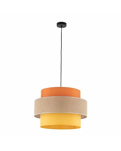 Підвісний світильник, люстра Tk Lighting 2783 Trio Juta E27 1x15W IP20 - фото 1