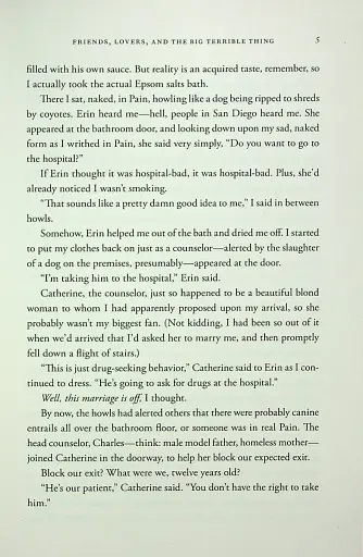 Friends, Lovers and the Big Terrible Thing - фото 12