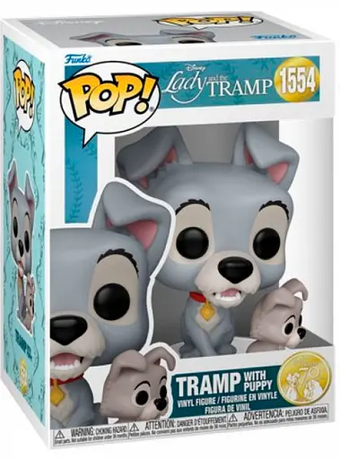 Фигурка Фанко Поп Дисней Funko Pop Disney Lady and the Tramp Леди и Бродяга 10 см FP D LatT 1554 - фото 3