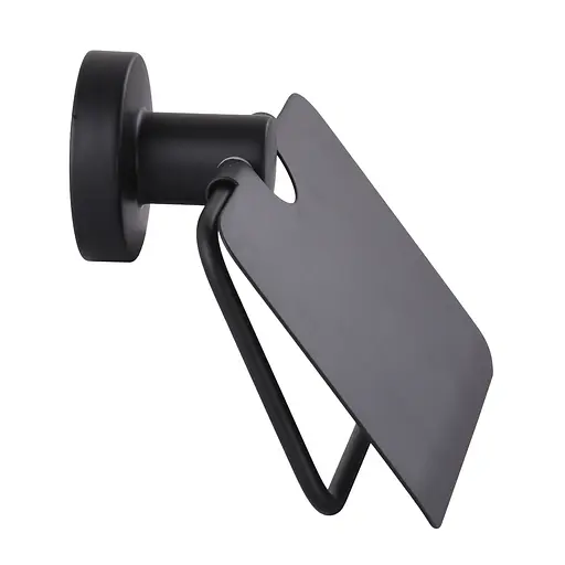 Держатель туалетной бумаги с крышкой Sonia ASTRAL BLACK 185207 (000026855) - фото 3