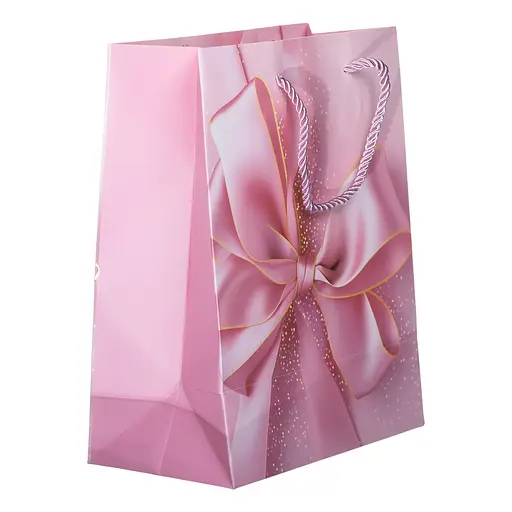 Подарочный пакет Yiwu с бантом 18х10х22.5 см 12 штук HP-10359-12 - фото 12