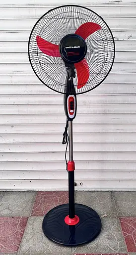 Поворотный напольный вентилятор от сети Grunhelm GFS-4010 Ø40 см 3 режима 45Вт - фото 2