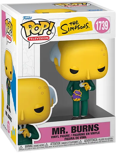 Фигурка Funko Pop Фанко Поп Мистер Бернс Симпсоны The Simpsons Mr. Burns 10 см FP S MB 1739 - фото 3
