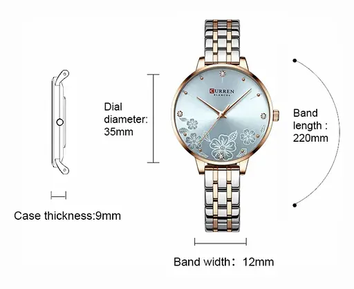 Годинник жіночий наручний Curren Blanche New - фото 7