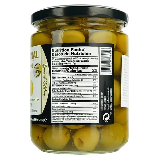 Оливки Bernal фаршировані пастою з лимона 436 г - фото 3