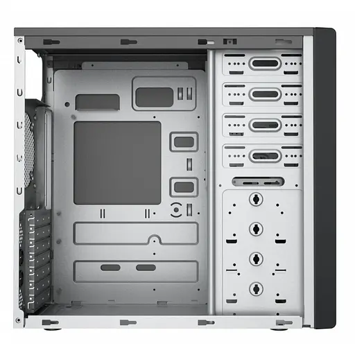 Корпус GameMax MT816-2U3-TYC Black, без БП, Mid Tower, ATX/Micro ATX/Mini ITX, 2xUSB 3.0, Type-C, 420x185x464 мм, 0.6 мм - фото 6