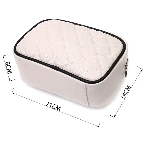 Женская сумка Vintage через плечо на одно отделение из натуральной кожи 21х14х8 см sum0029033 - фото 3