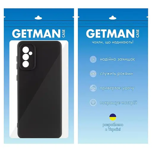 Чехол Getman TPU Liquid Silk Full Camera для Samsung Galaxy A36 5G Черный/Black - фото 5
