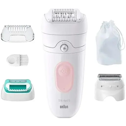 Эпилятор Braun Silk-epil 5 SE 5-050 Белый/Розовый UA