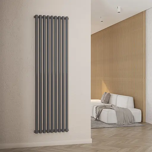 Радіатор дизайнерський Ideale Gloria 11 9/1800/531 антрацит, Антрацит - фото 4