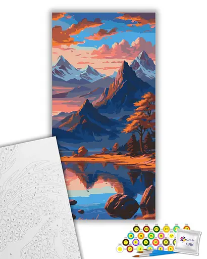 Набір для розпису ArtCraft Гармонія природи 40х80 см (11057-AC) - фото 2