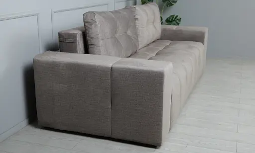 Диван раскладной Брандо серо-бежевый - фото 4